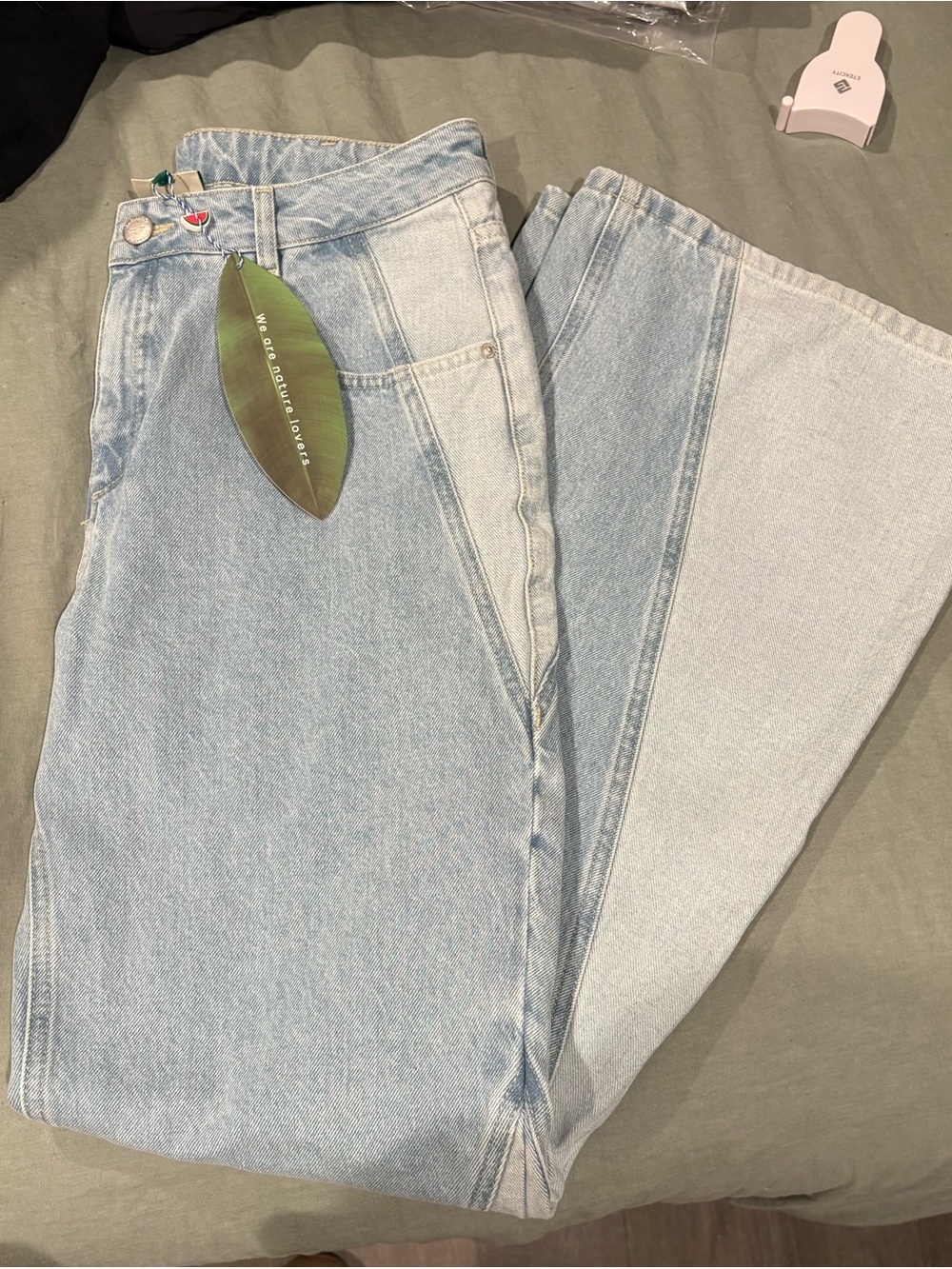 FARM Rio Denim Tree Lights Colors Pants